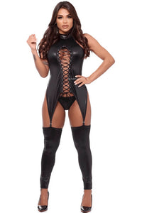 Body with Eyelets & 7/8" Stockings