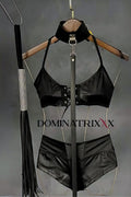Set Carrara Dominatrix & Strass Flogger