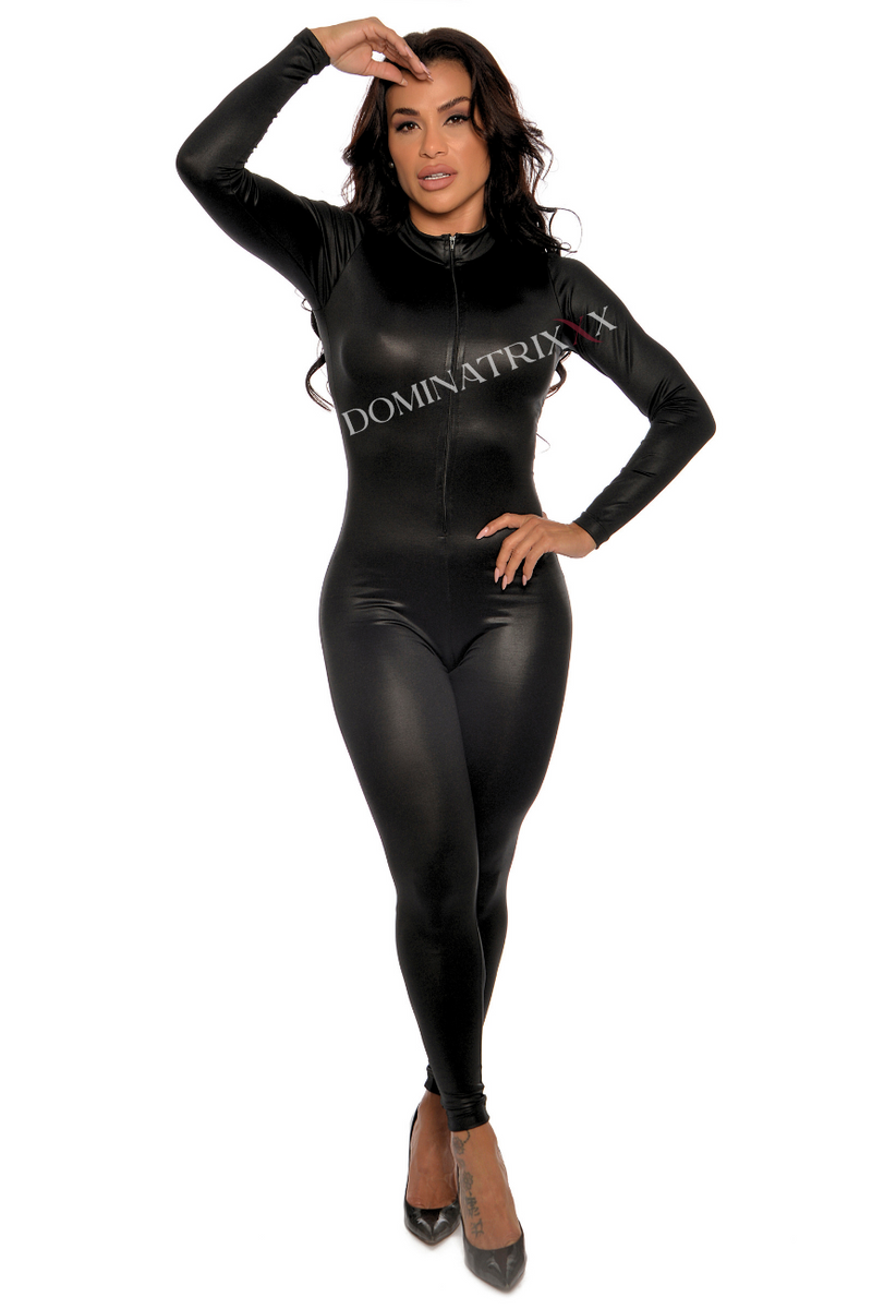 Dominatrix Catsuit Jumpsuit