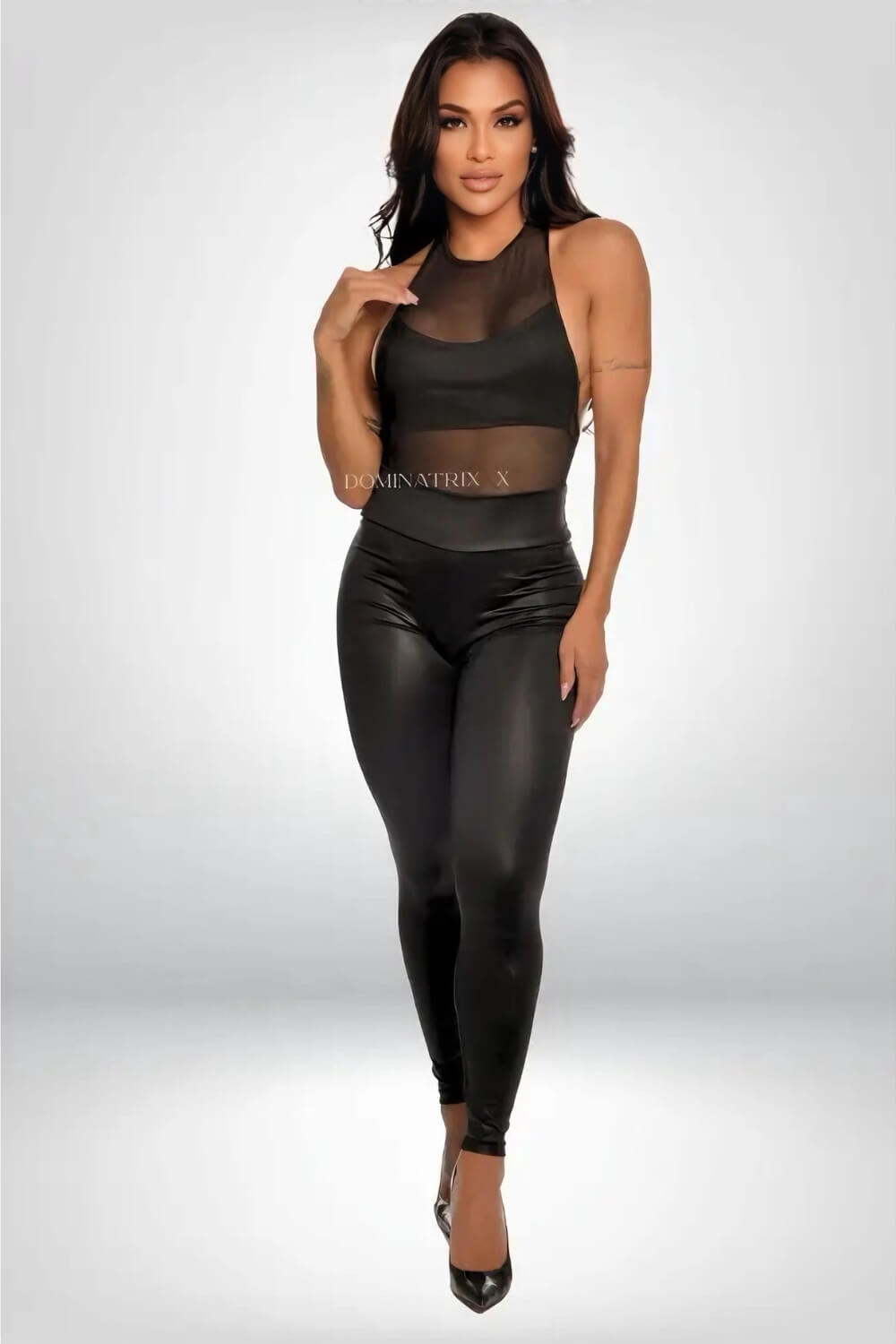 Dominatrix Bodysuit & Legging Set