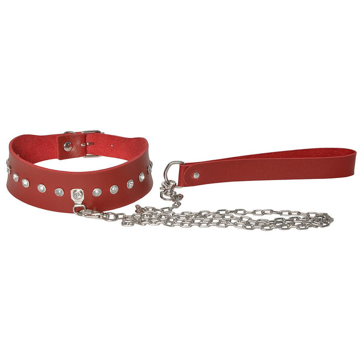 Choker PRINCESS com Guia - Dominatrixxx