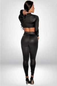 Cropped Top & Legging Set