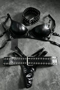 Iron Set with Choker, Belt, Top & Bruma Briefs
