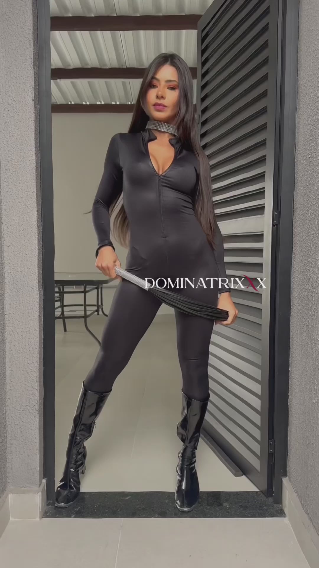Catsuit and Strass Set