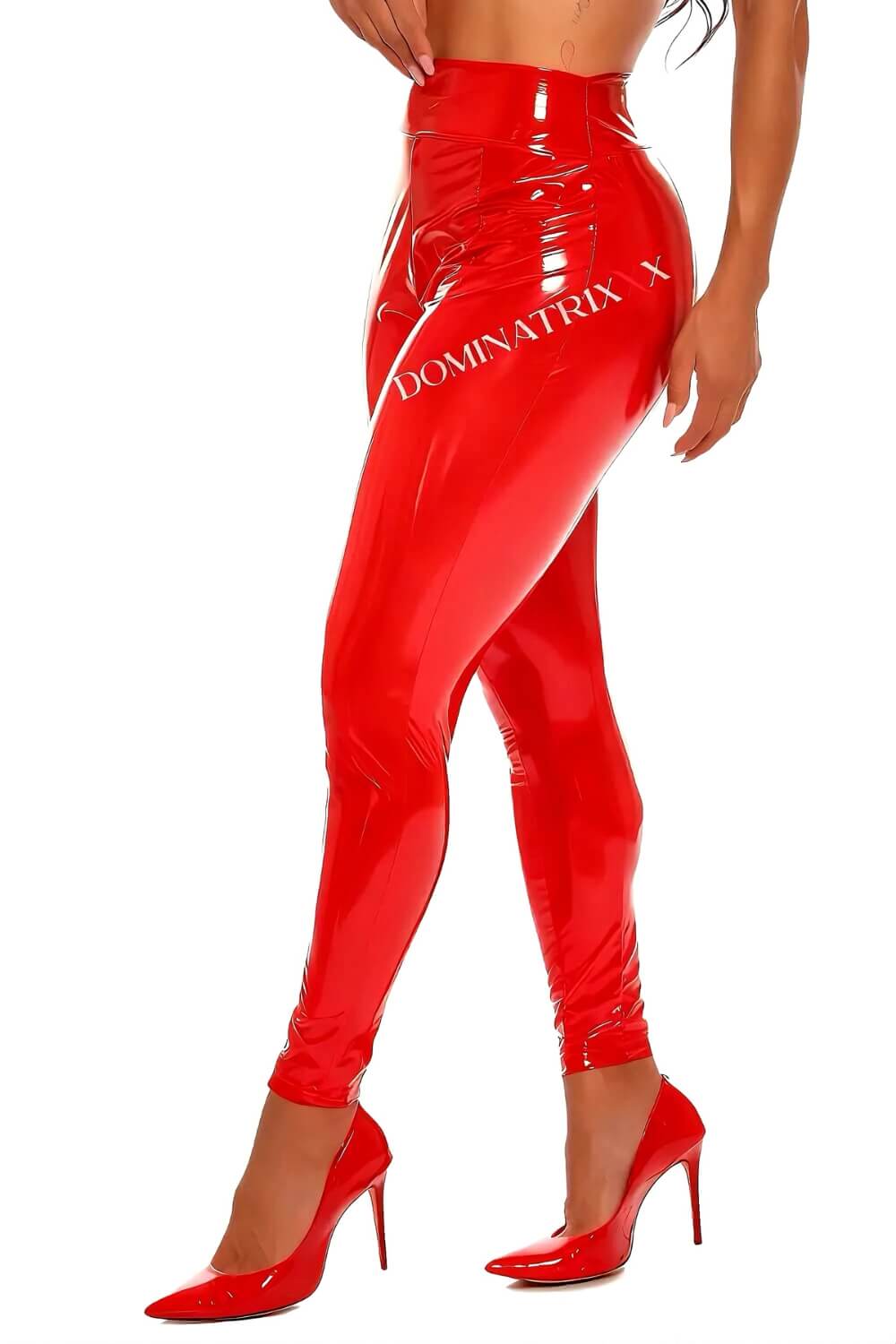 Pantalones tipo legging de vinilo Domme-X