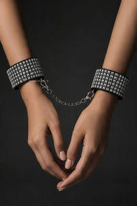 Brazalete de pulsera de strass