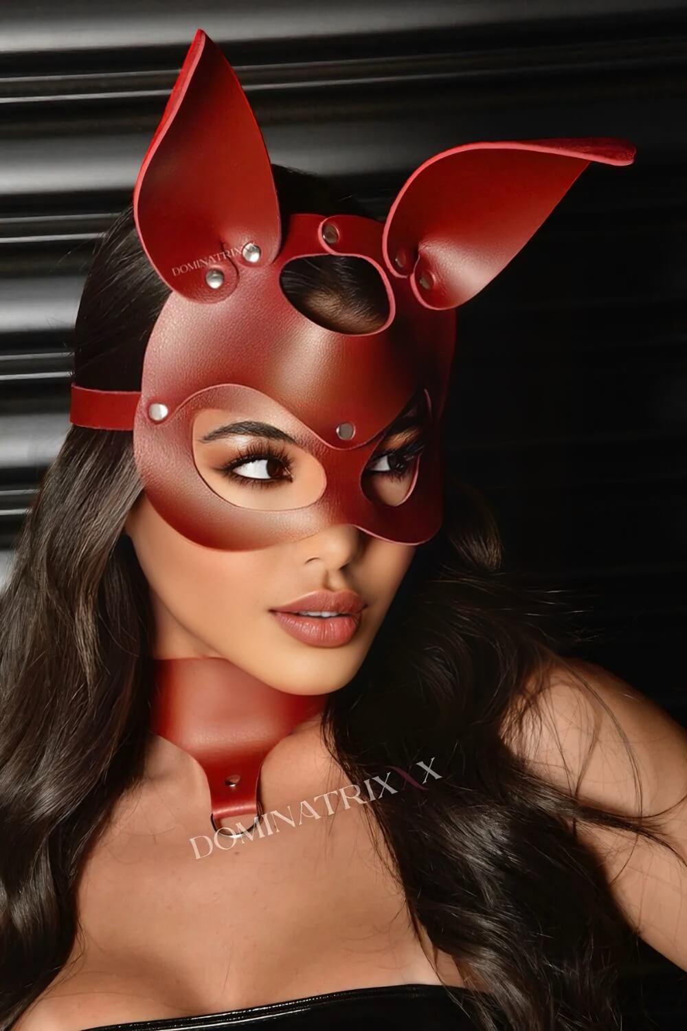 Set Bunny Mask & Vicky Choker