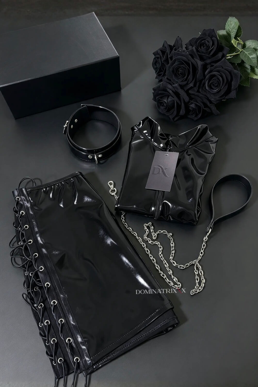 TRIX 3-Piece Set with ONYX Choker in Gift Box